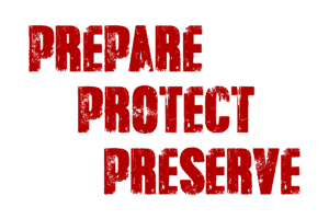 Prepare. Protect. Preserve.