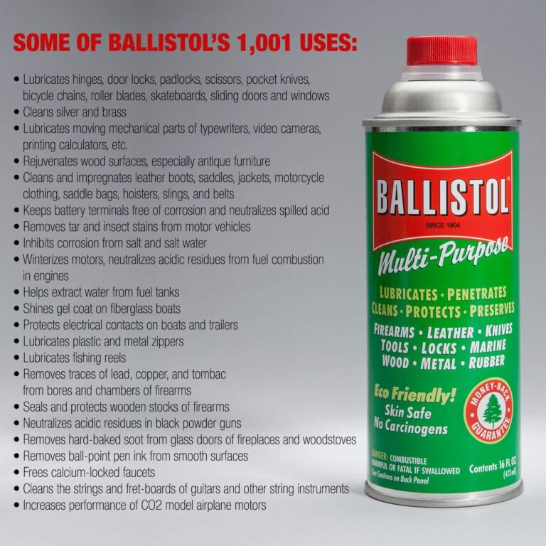 How To Use Ballistol Gun Cleaner at Brenda Burk blog