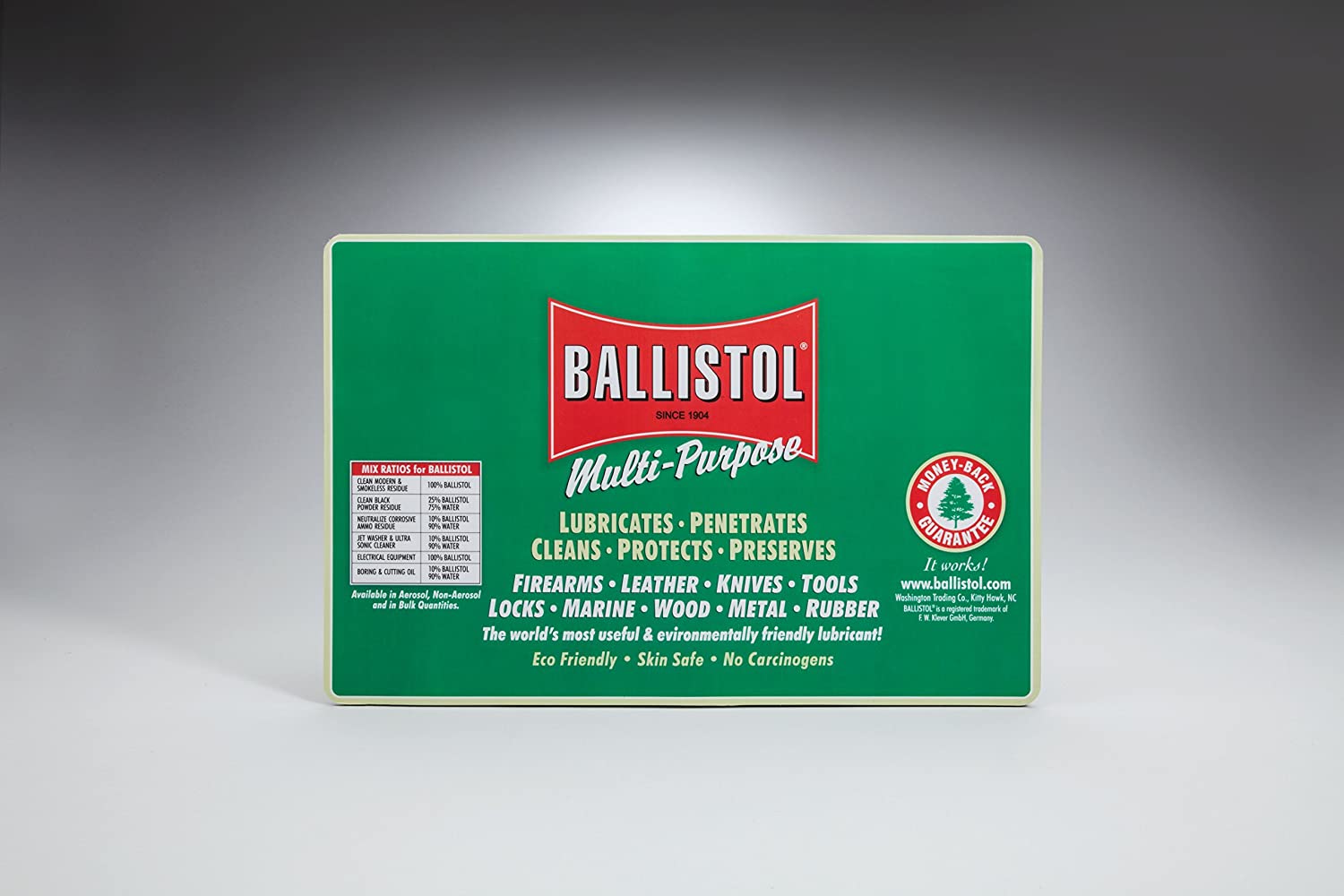thumbnail image 2 of Ballistol Multi-Purpose Gun Cleaning Wipes – 10 Wipes Per Can, 6 Oz Spray 2 of 5