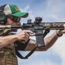 Magpul PMAG Ranger Plate MAG212-BLK Guy Holding Gun