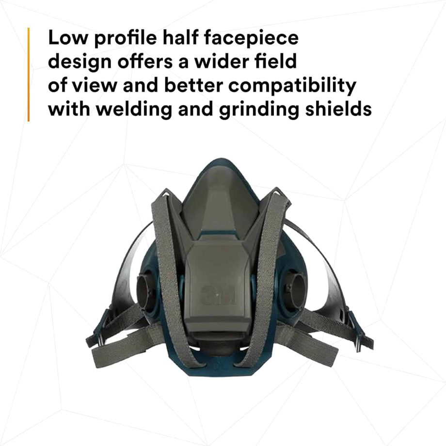 3m-respirator-6502ql-3 3M Half Face Respirator