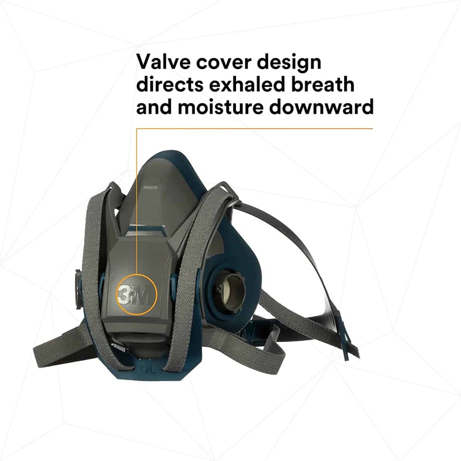 3m-respirator-6502ql-4 3M Half Face Respirator