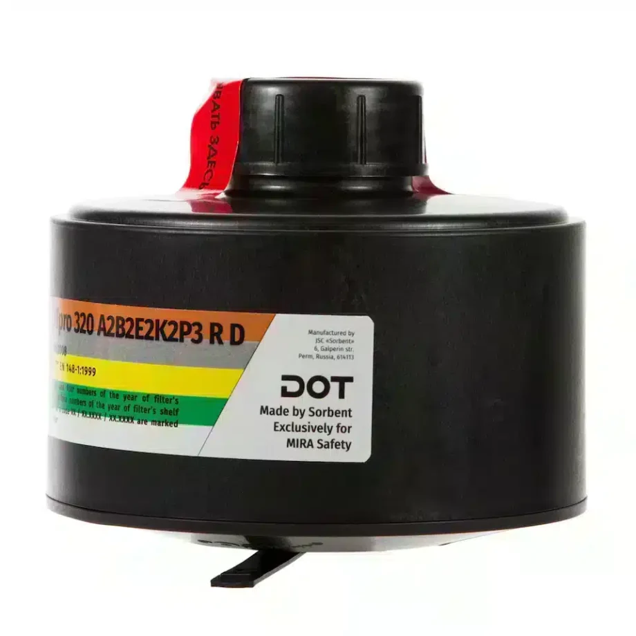 mira-safety-dotpro-320-gas-mask-filter-2 MIRA Safety DotPro 320 40mm Gas Mask Filter