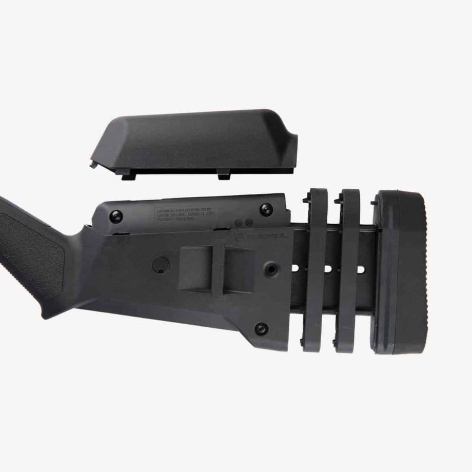 mag460-gry-stock-04 Magpul MAG460 SGA Stock- Stealth Grey