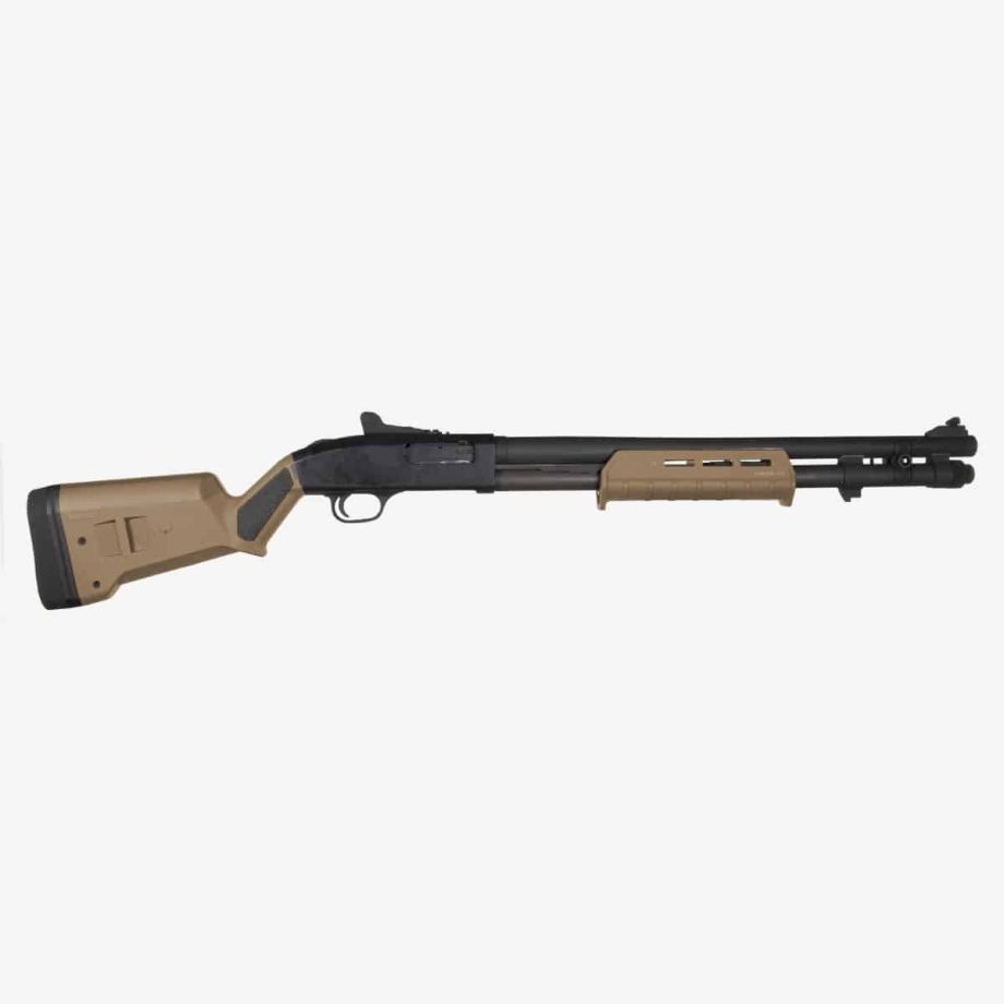 mag490-fde-04 Magpul 590 Mossberg SGA Stock - FDE