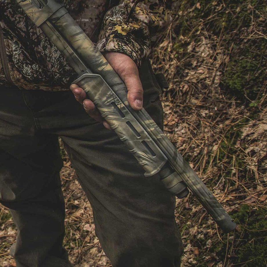 mag494-blk-05 Magpul MOE M Lok Mossberg -Black