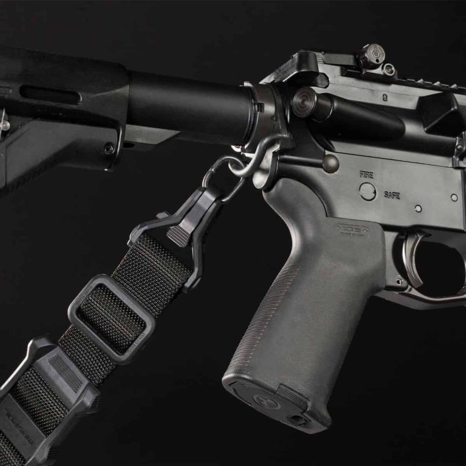 mag500-blk-05 Magpul MAG500 Sling Plate-Black