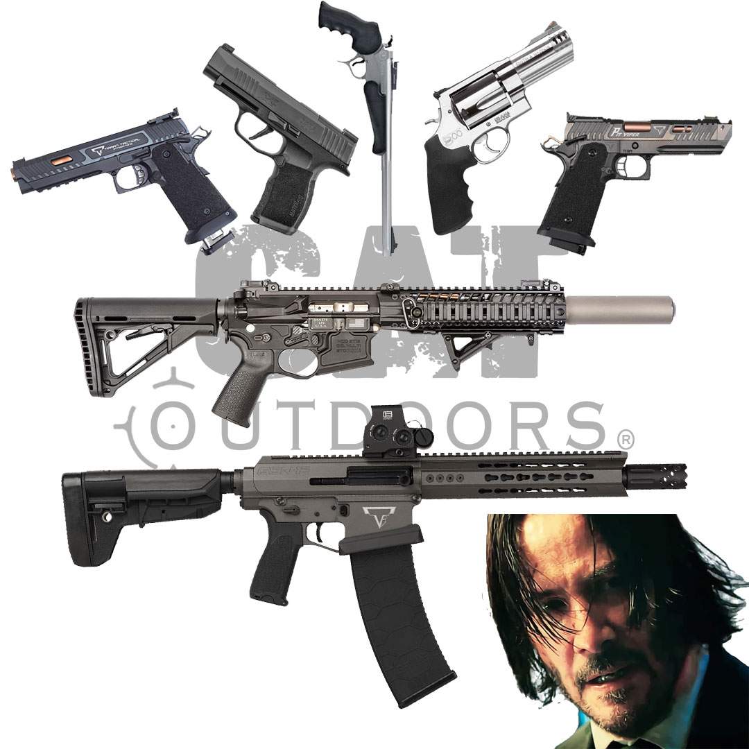 John Wick Guns Taran Tactical JW4 John Wick 4 Continental Trunk