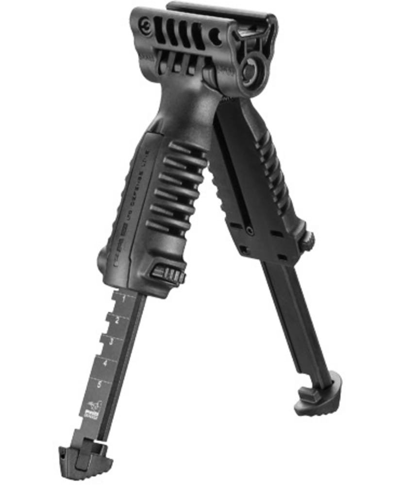 FAB Defense Gen-II Vertical Foregrip w/ Integrated Adjustable QR Bipod