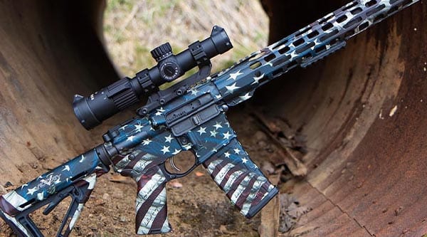 Gunskins AR-15 Skin Vinyl Camo Wrap