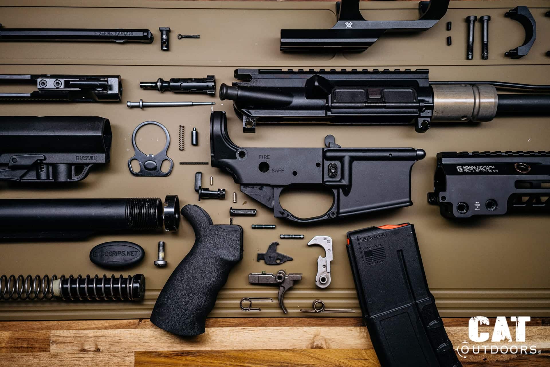 Best AR-15 Complete Upper Receiver Exploded View