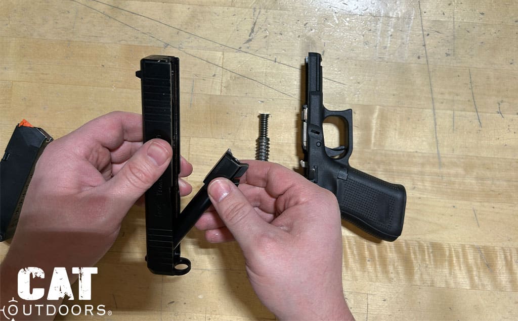 Glock Field Strip Remove Barrel