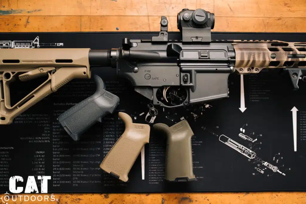 Best AR-15 Pistol Grips, Magpul MOE, MOE+, MIAD