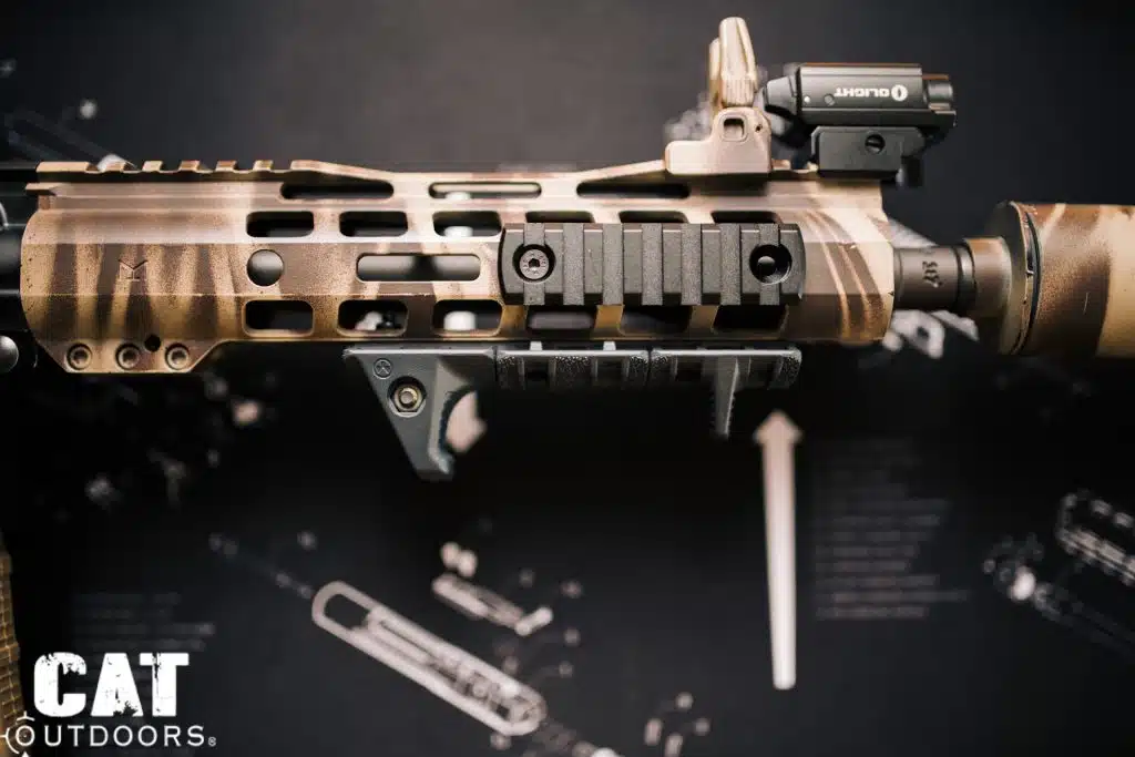 Magpul XTM Handstop Kit on AR-15 Upper