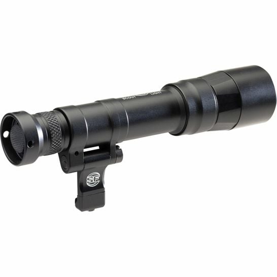 SUREFIRE SCOUT TURBO FLASHLIGHT W/ MOUNTING HARDWARE, BLACK - M640DFT-BK-PRO