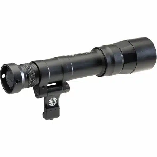 SUREFIRE SCOUT TURBO FLASHLIGHT W/ MOUNTING HARDWARE, BLACK - M640DFT-BK-PRO