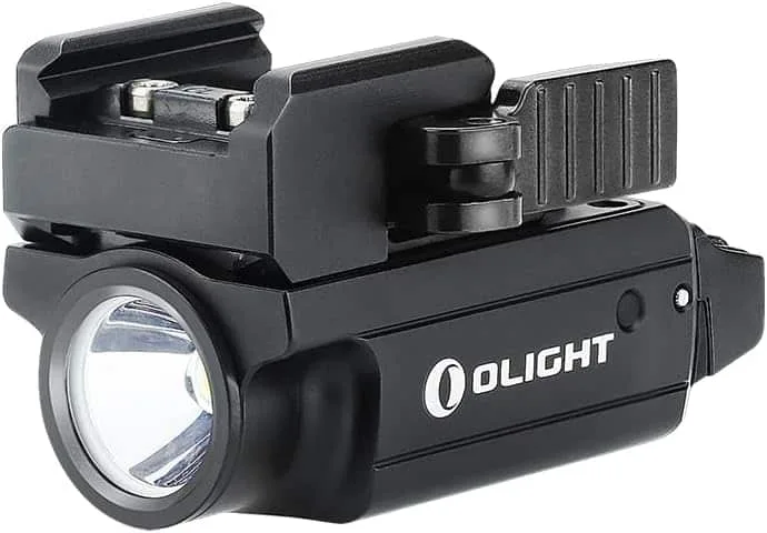 OLIGHT PL-Mini 2 Valkyrie 600 Lumens Magnetic USB Rechargeable Compact Weaponlight with Adjustable Rail