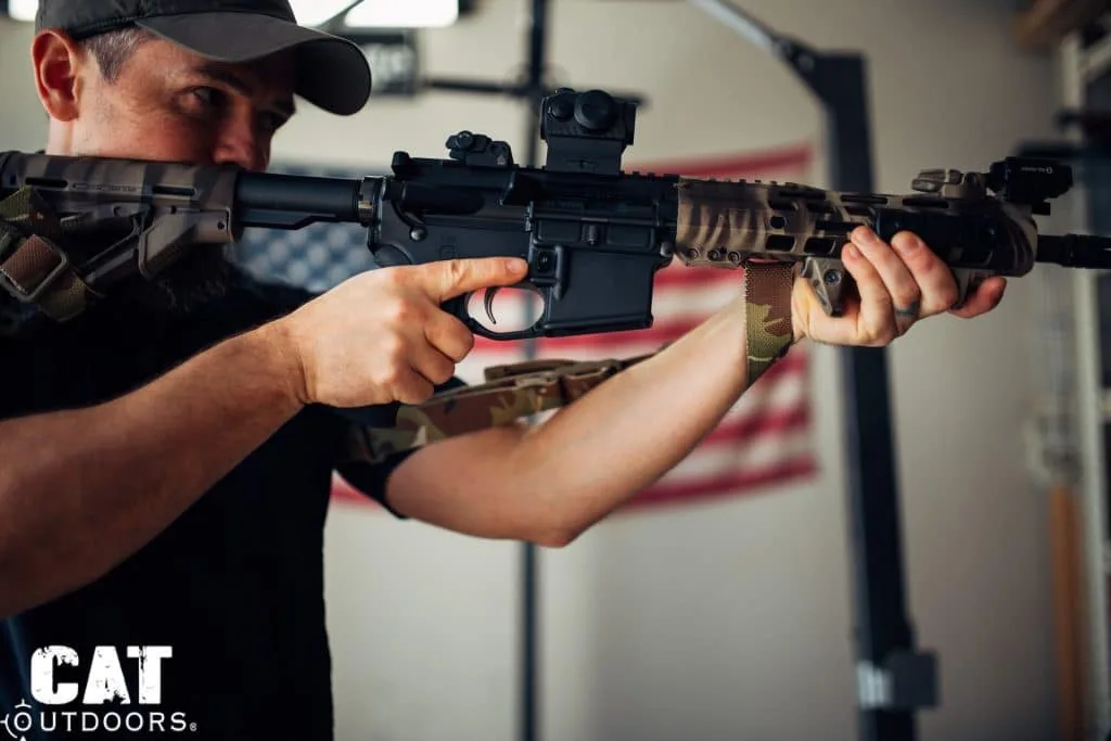 Blue Force Gear Vickers Sling on an AR-15