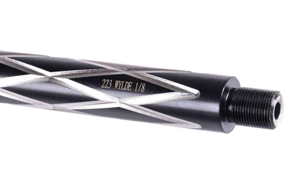 AR Barrel Diamond Fluting