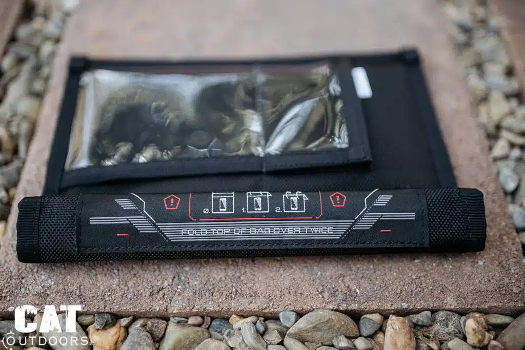 Mission Darkness Non-Window Faraday Bag Folded Over