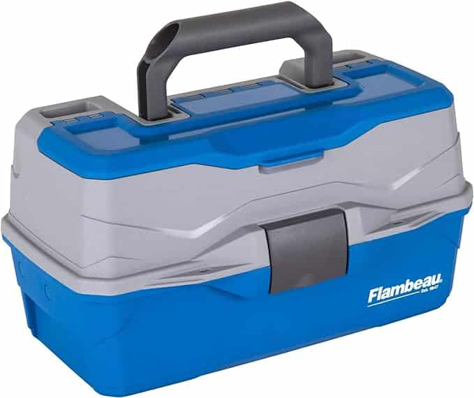 Flambeau Outdoors 6382TB 2-Tray Tackle Box