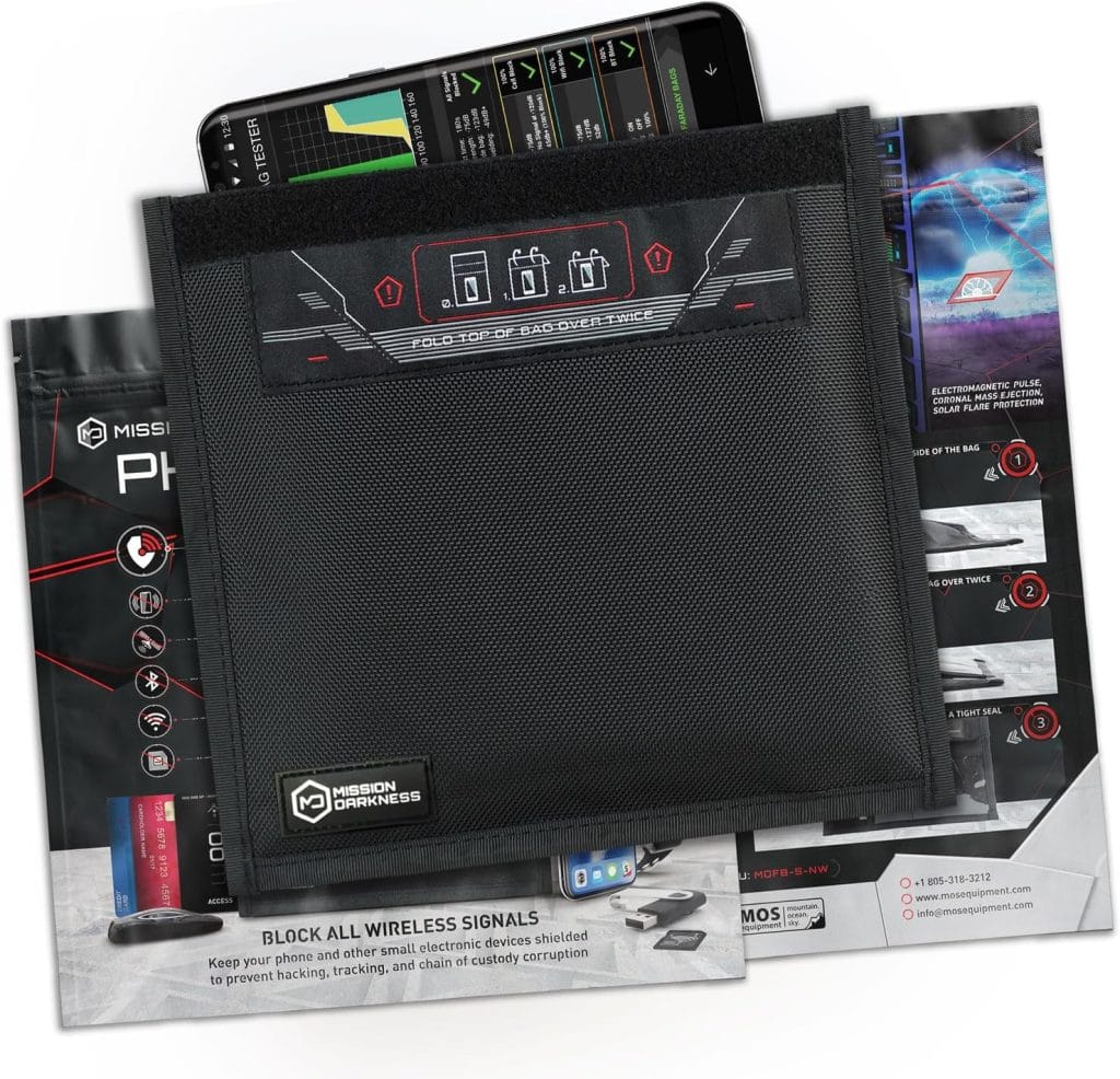 Mission Darkness Non-Window Faraday Bag