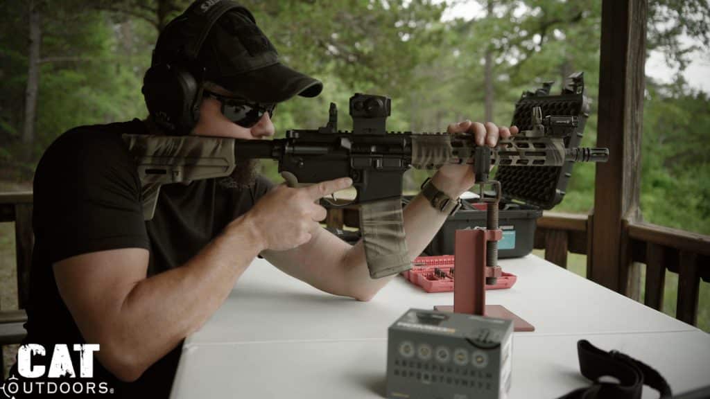 PSA PA-15 on the range