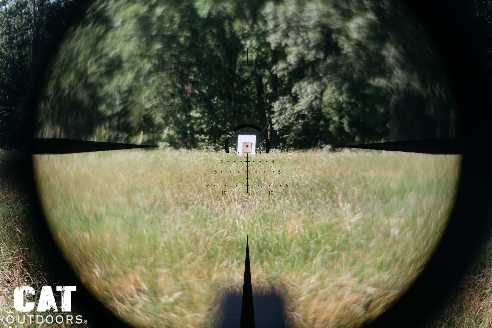 View through the Vortex Strike Eagle 1-8x24 at 1x magnification