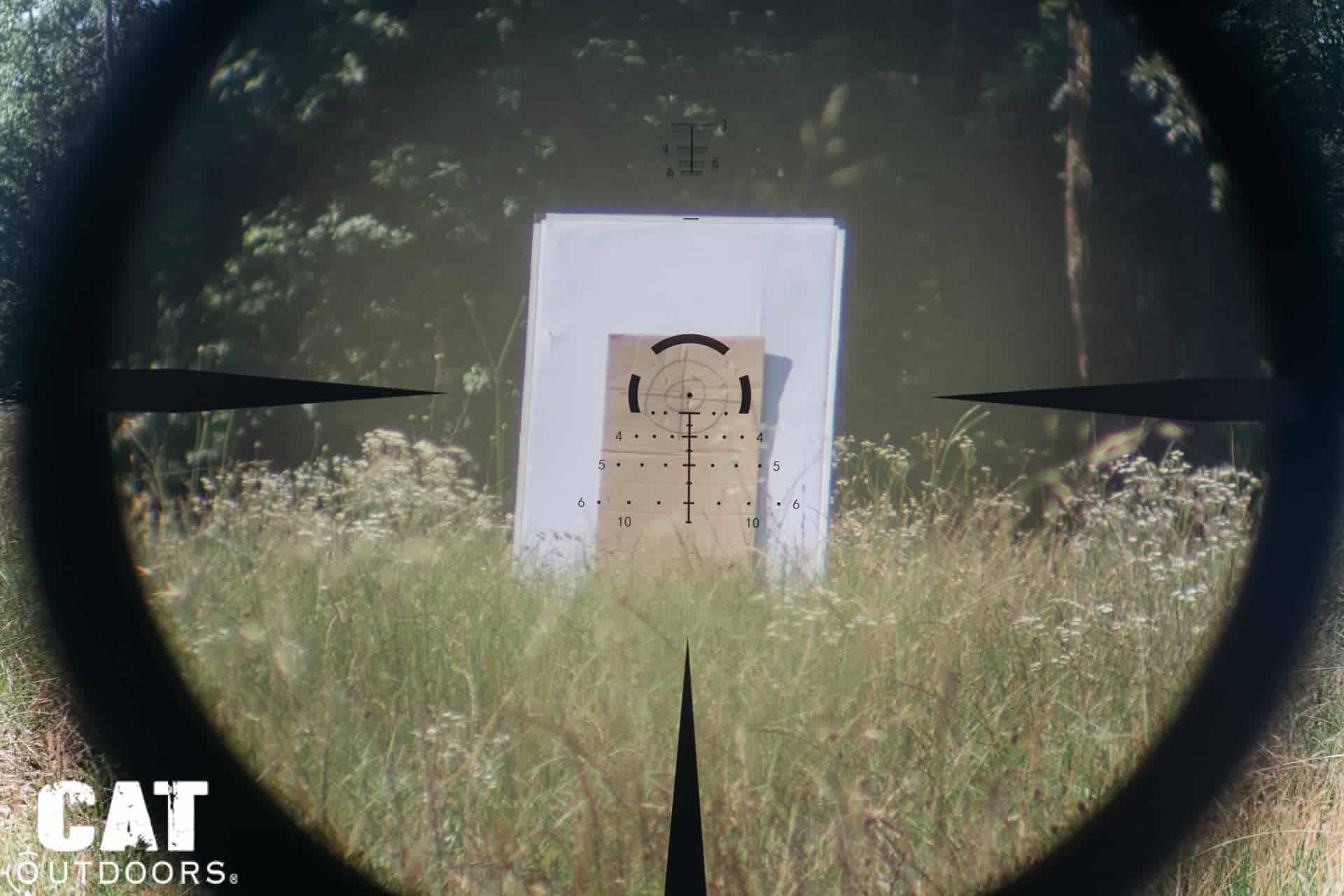 View through the Vortex Strike Eagle 1-8x24 at 7x magnification