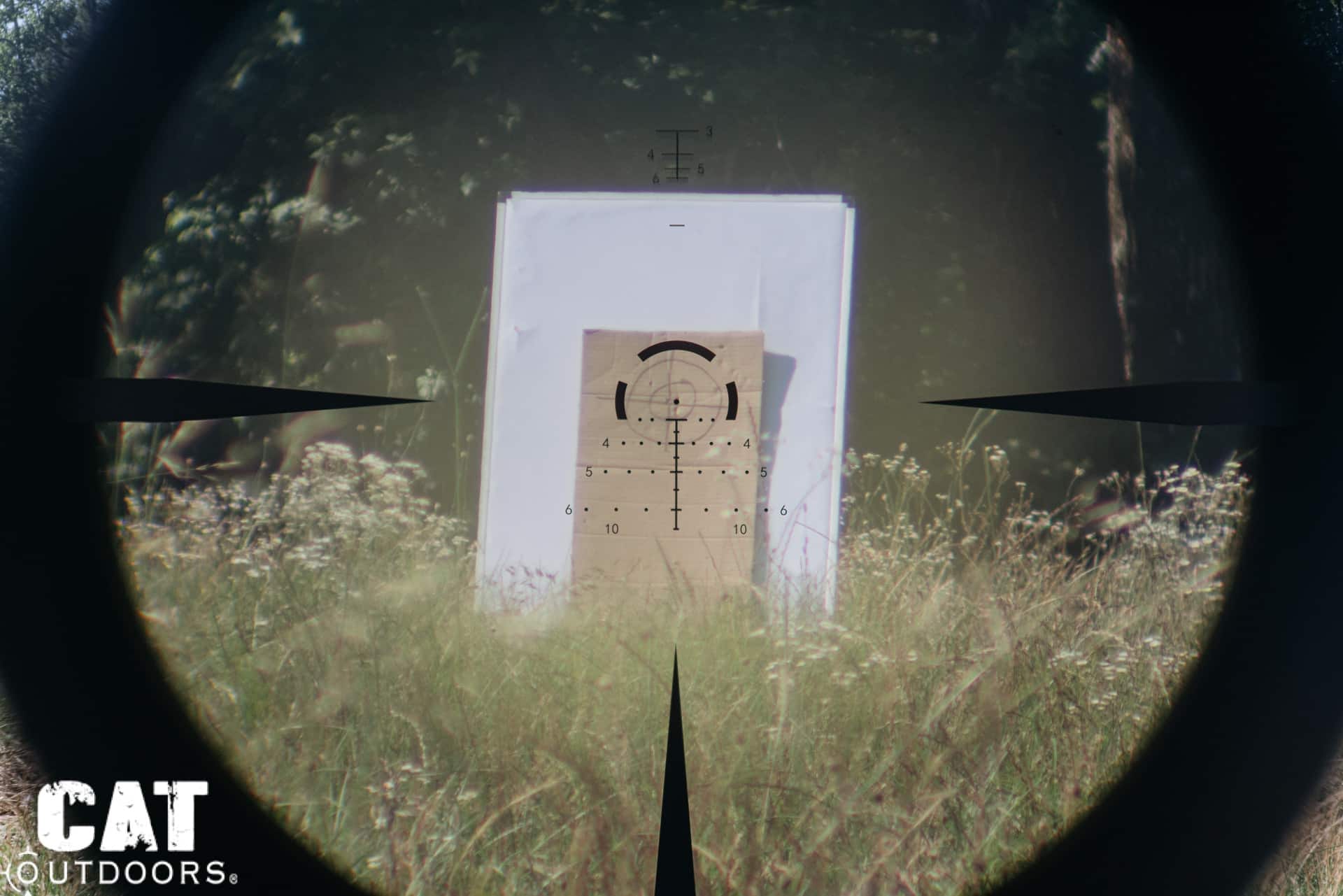 View through the Vortex Strike Eagle 1-8x24 at 8x magnification