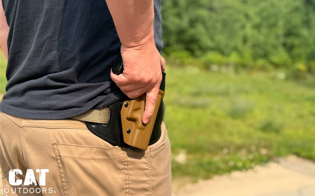 Outside-the-waistband holster