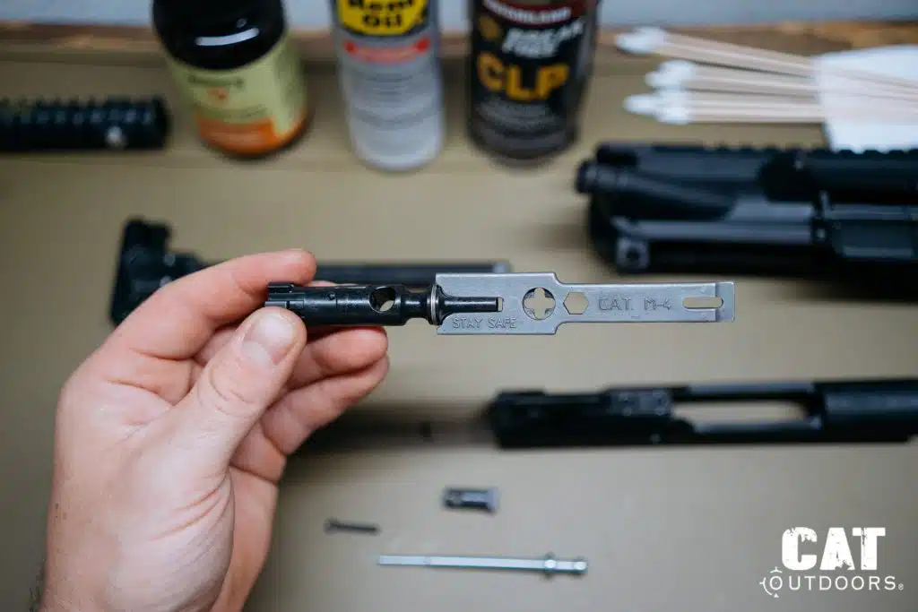 AR-15 Cleaning with CAT M4 Tool