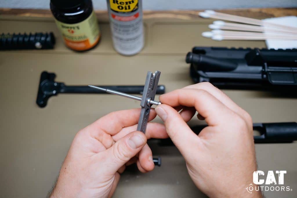 AR-15 Cleaning the Firing Pin Flange