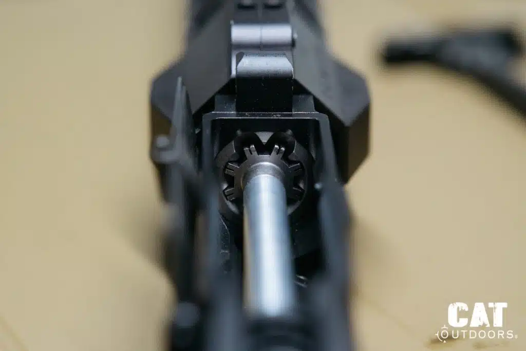 AR-15 Cleaning CAT Outdoors Talon Tool Inside Chamber