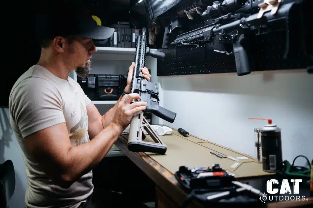 AR-15 Cleaning Safety Check