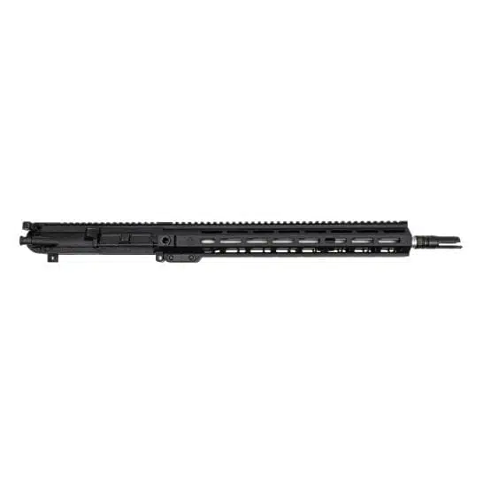 PSA Sabre-10 complete upper with long M-LOK handguard and flash hider, black, side view