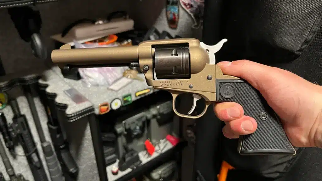 Ruger Wrangler Burnt Bronze Cerakote Finish