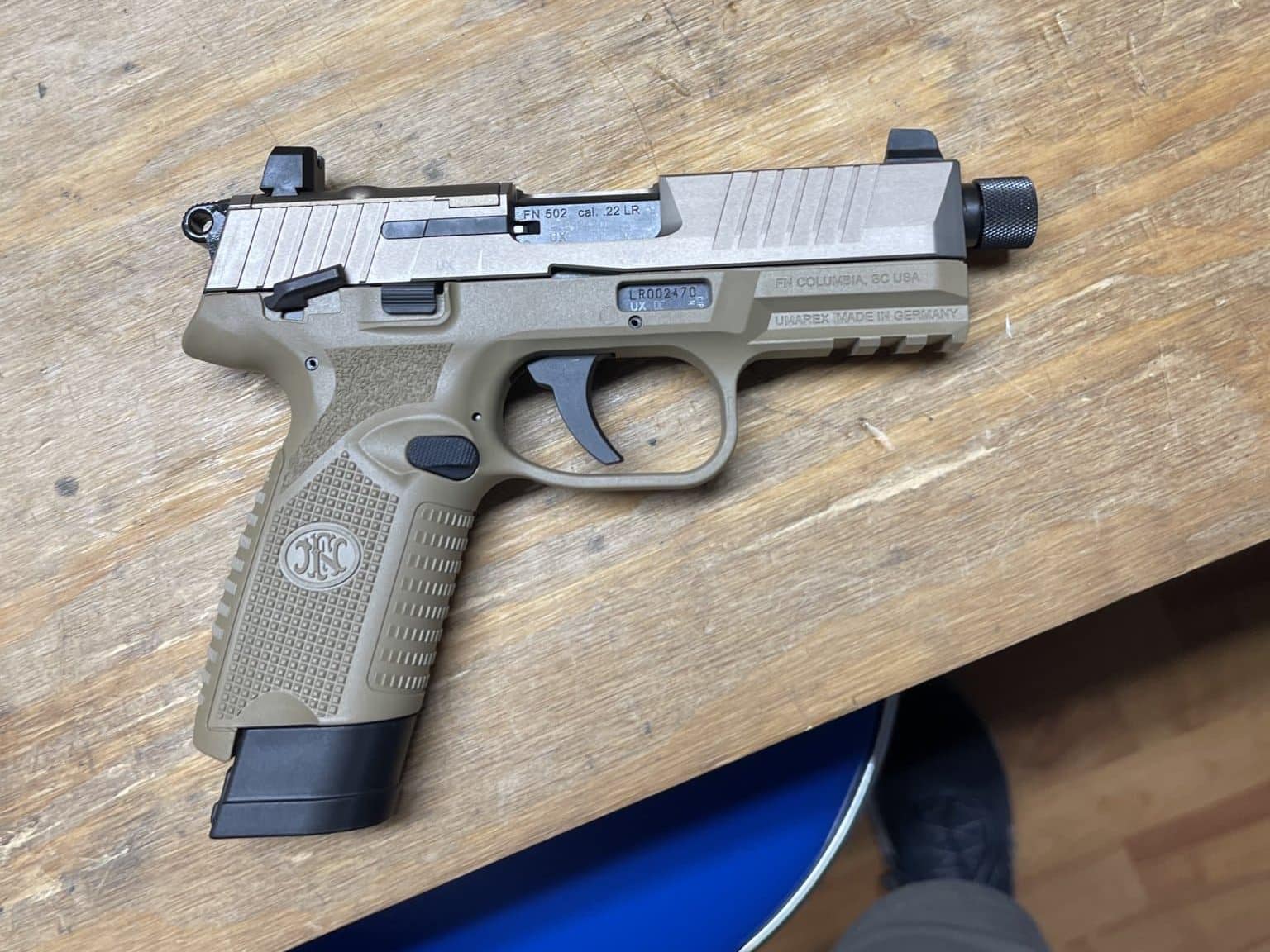 FN 502 Tactical .22LR Pistol