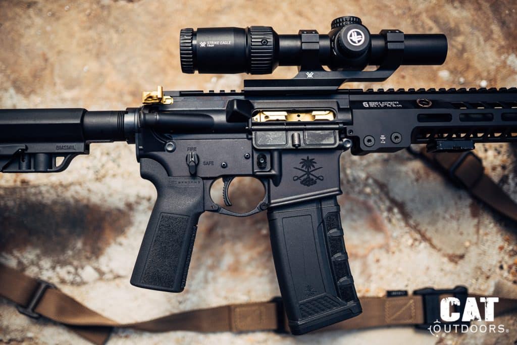 Presma Gold Ambi Charging Handle 223/5.56