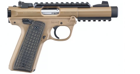 Best .22LL Pistols: Ruger Mark IV 22/45 Tactical