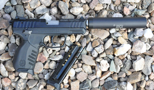 Ruger SR22 w/ Suppressor