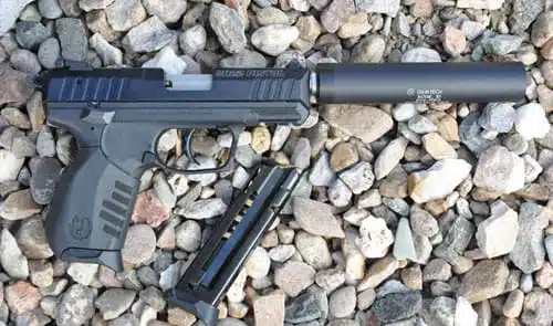 Ruger SR22 w/ Suppressor