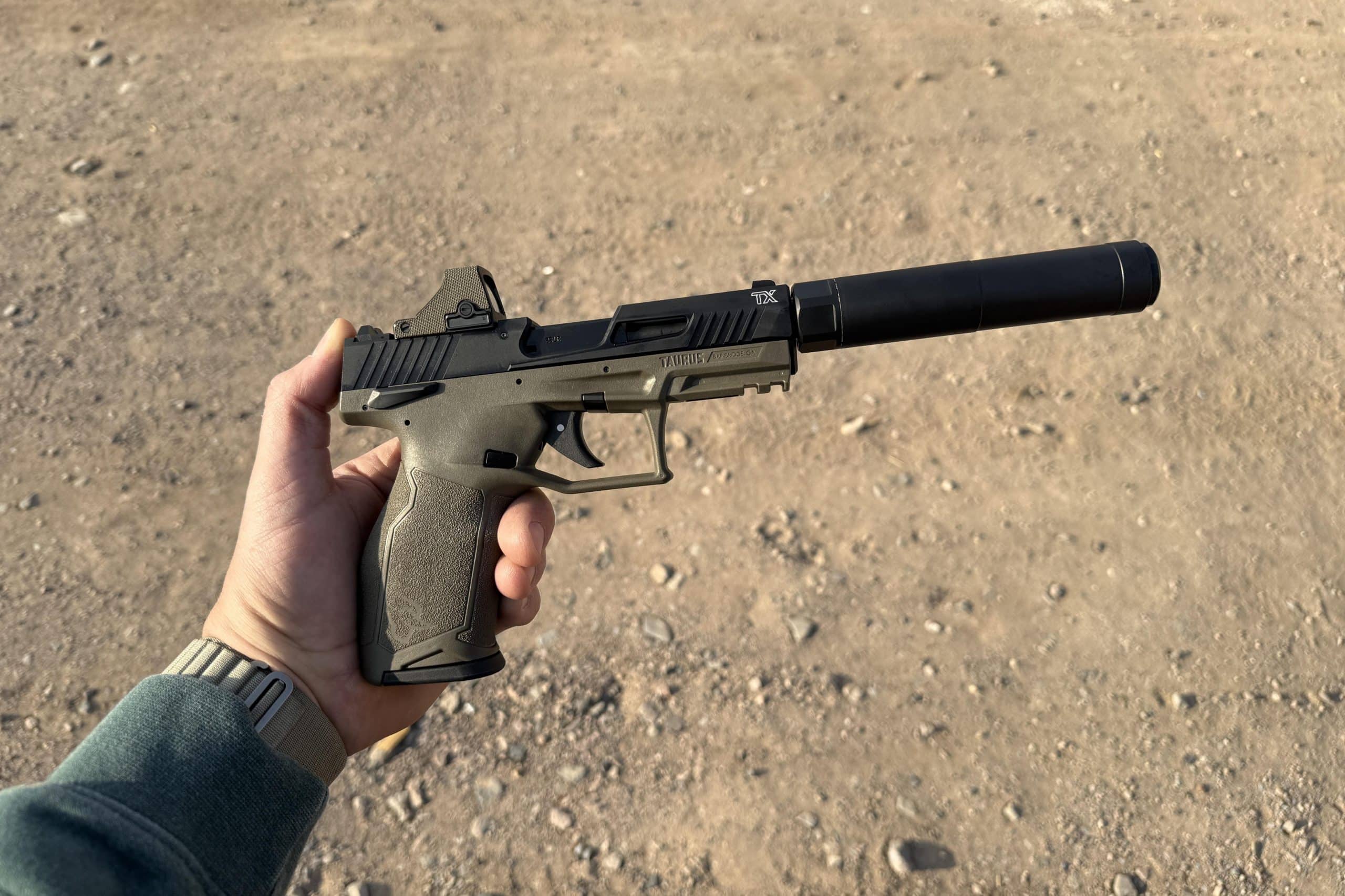 Taurus TX22 TORO w/ Suppressor