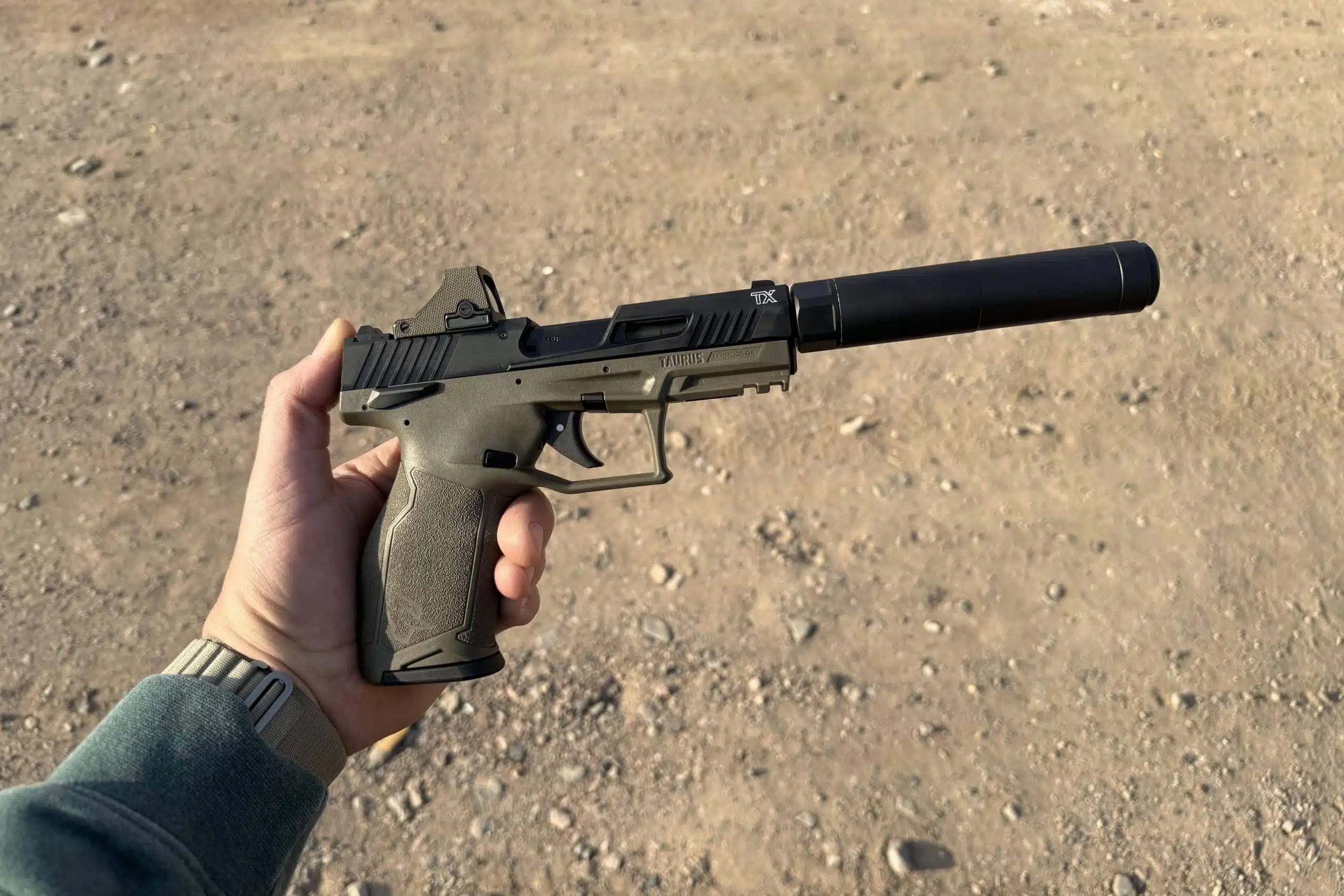 Taurus TX22 TORO w/ Suppressor