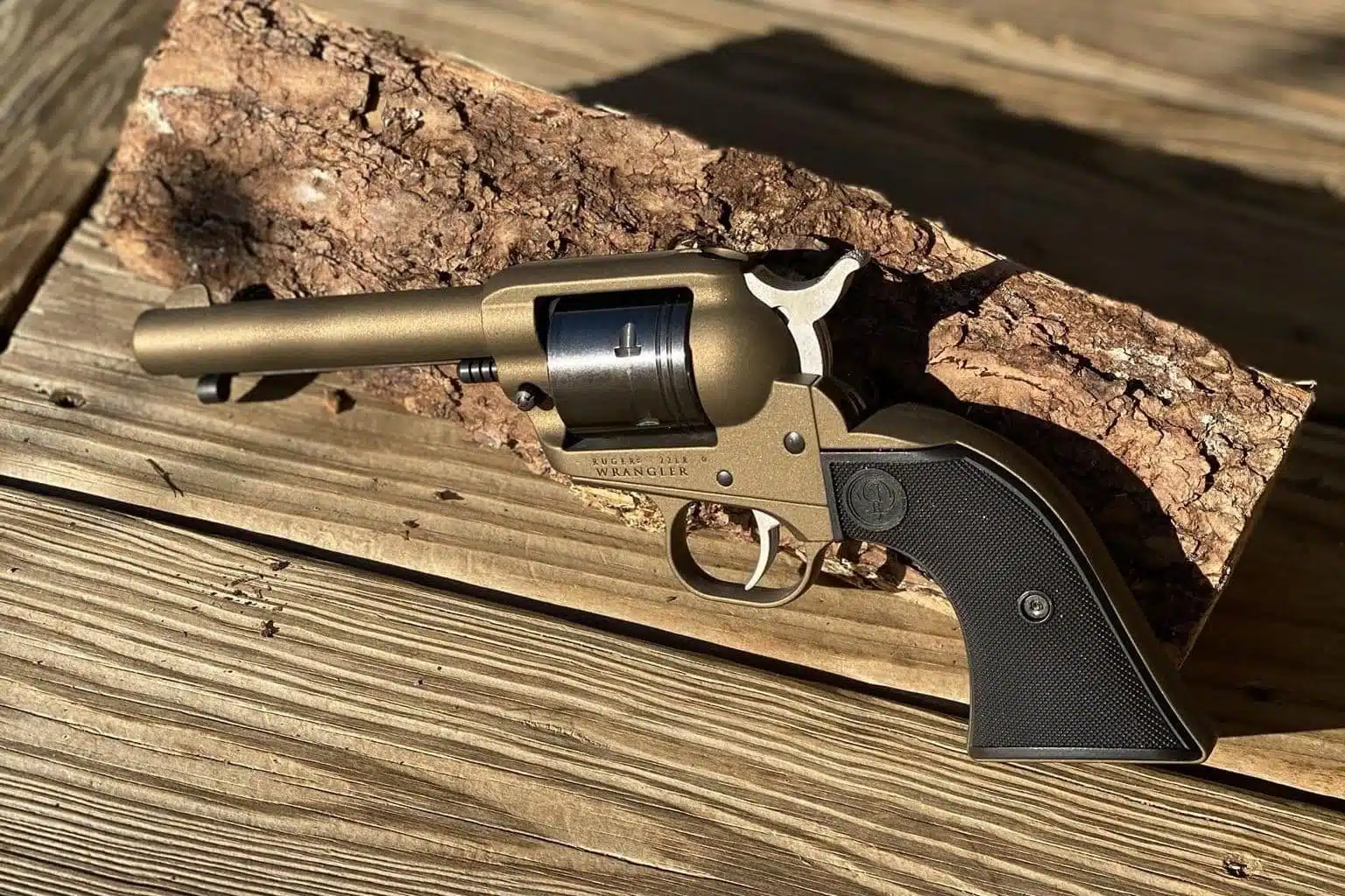 Ruger Wrangler Burnt Bronze .22LR Revolver