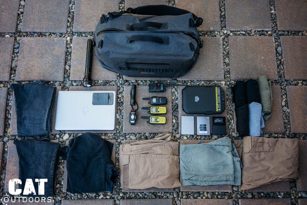 GoDark 45L Duffle Faraday Bag Weather Resistance Test