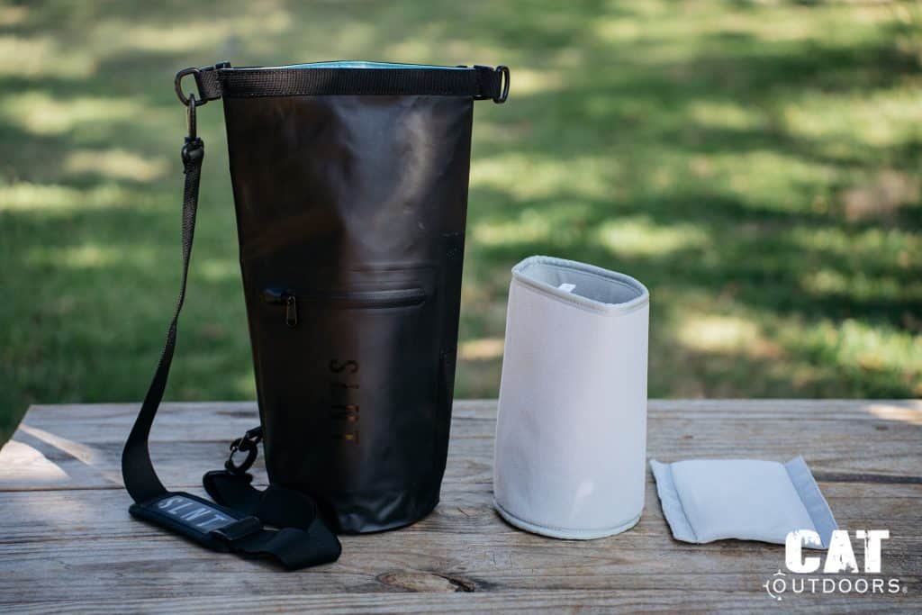 SLNT faraday bag padded insert and divider