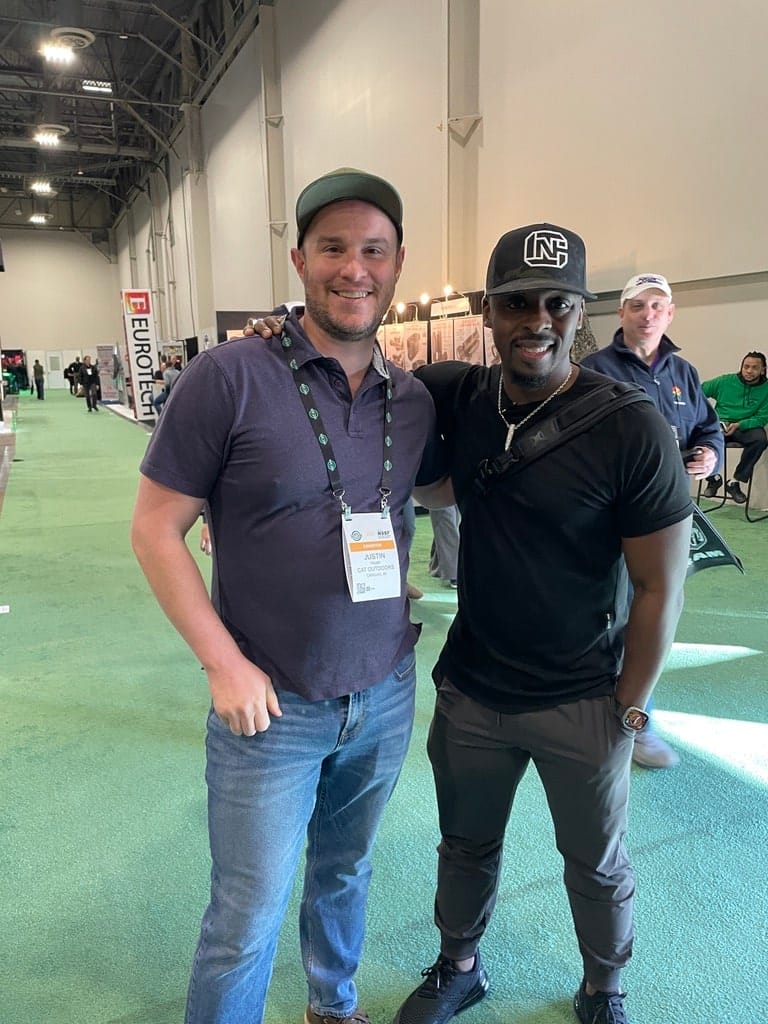 Justin Trump at SHOT Show with Colion Noir