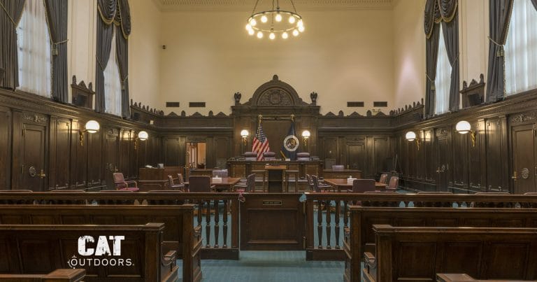 Courtroom of the Fifth Circuit Court of Appeals in the John Minor Wisdom Building, New Orleans