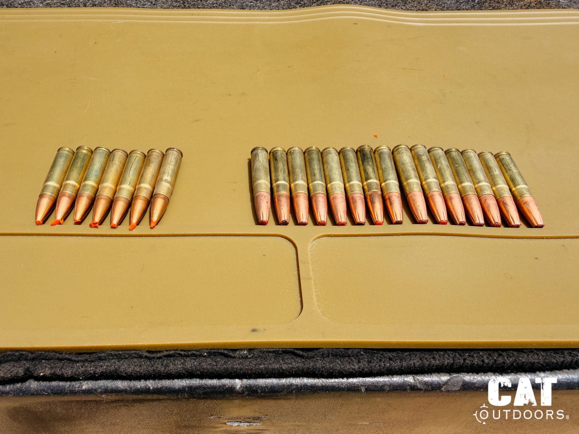 PSA Sabre 300 Blackout build: My total collection of damaged Hornady ammo